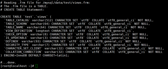 mysqlfrm工具使用及基于.frm和.ibd文件的数据恢复和.ibd迁移_故障处理_11