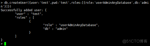 mongodb 开启超级用户 mongodb 用户权限管理_mongodb 开启超级用户_04