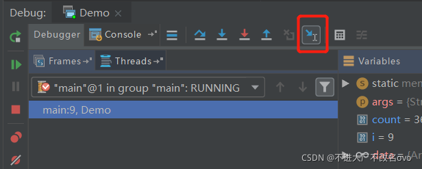 使用debug模式启动后端java项目 debug模式调试_intellij idea_26