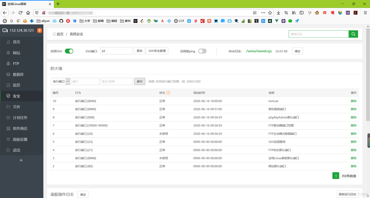 宝塔java项目怎么配置文件 宝塔面板运行java程序_java_07