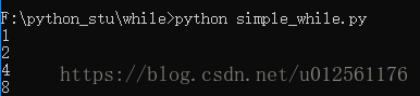 python while退出 python 跳出while_while循环