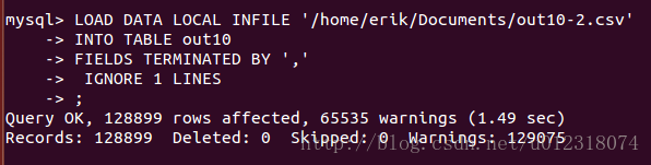 mysql csv引擎 dml mysql load csv文件_load-data_04