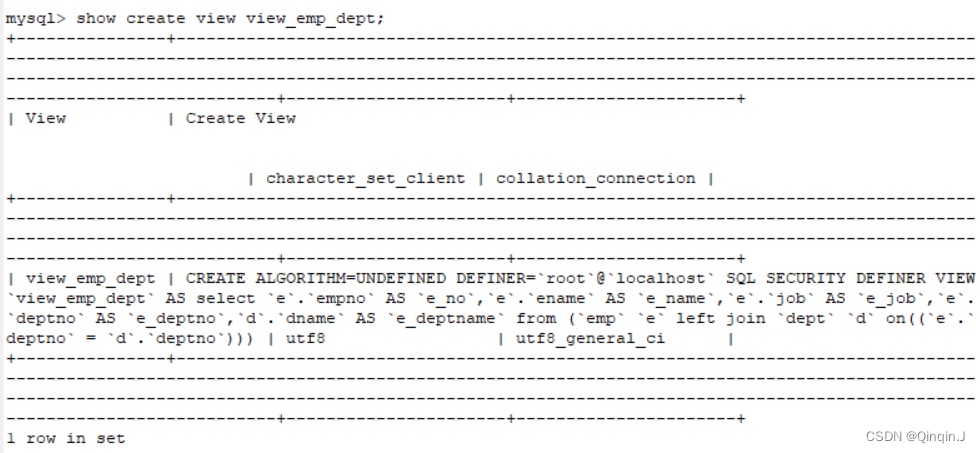 mysql视图如何写字段备注 mysql视图的创建 修改与删除_mysql_07