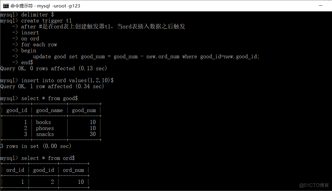 mysql 触发其中插入更新 mysql创建更新触发器_触发器_02