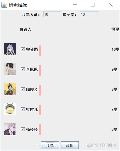 java投票系统代码 java开发投票系统代码_gui_02