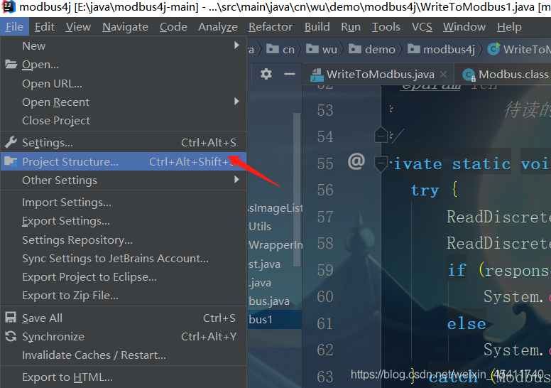 java读取modbus报文 modbus java库_java_02