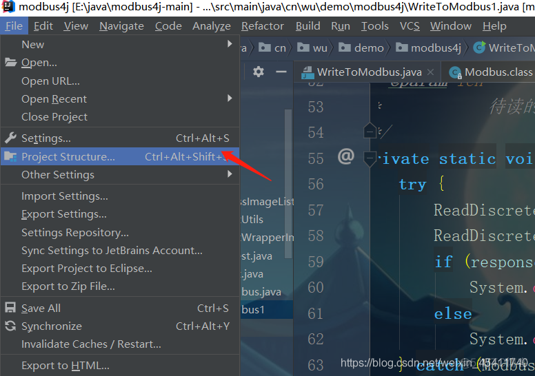 java读取modbus报文 modbus java库_java_02