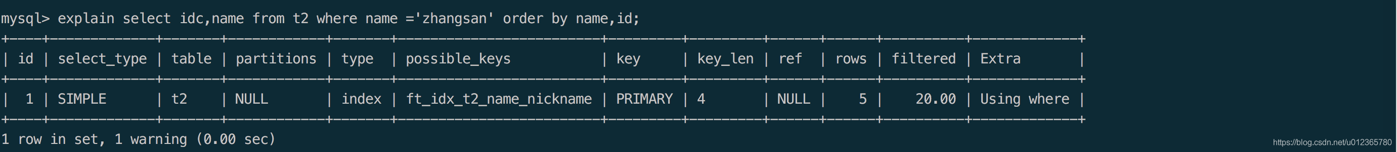 MySQL 用事件排序 查询太慢 mysql排序慢如何优化_mysql_06