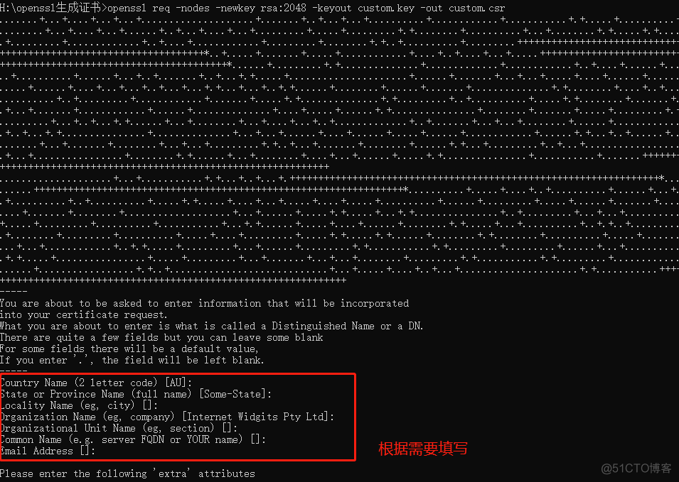 openssl 生成 mysql证书 ip 使用openssl生成证书_SSL_03