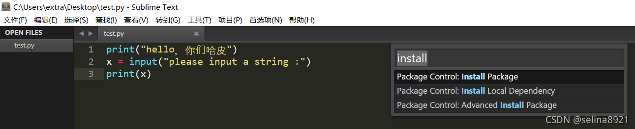 Sublime Python单步调试 sublime如何运行python_快捷键_14