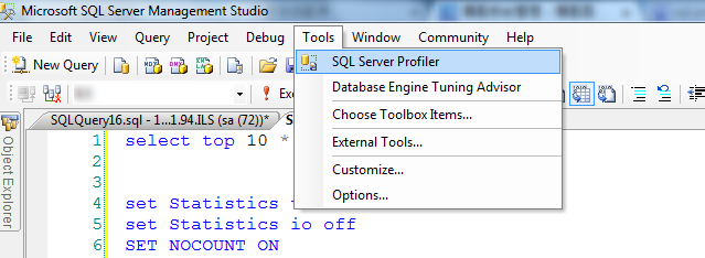 SQL Server profiler 事件选择器 sql server profiler如何使用_数据库