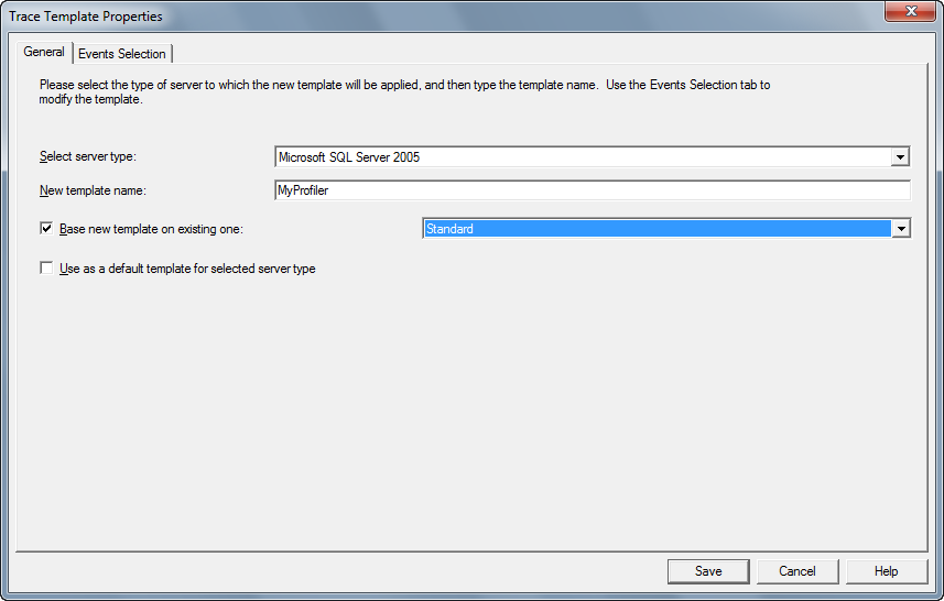 SQL Server profiler 事件选择器 sql server profiler如何使用_SQL_07