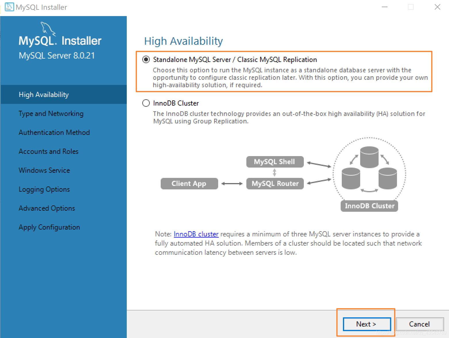 client mysql8 安装 mysql8.0 安装教程_client mysql8 安装_20