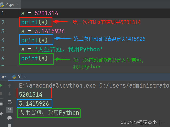 python的变量定义 指针 python变量定义的规则_命名规则_02