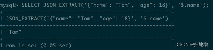 mysql JSON解析 引号 mysql怎么解析json_json