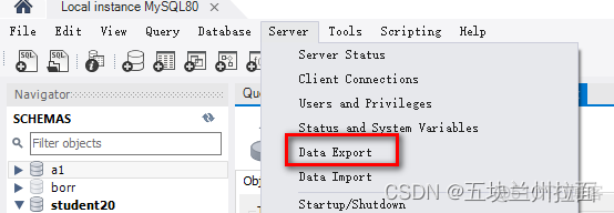 mysqlworkbench切换角色 mysql workbench修改数据库_sql_14