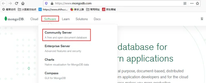 win10 mongodb安装 安装mongodb教程_mongodb