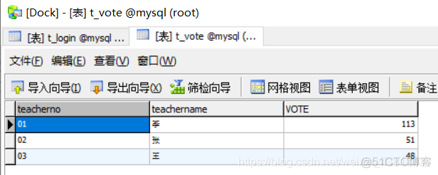 java 岗位投票系统源代码 java简单的投票系统_web_09