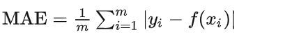 python平均绝对误差函数MAE 求平均绝对误差_python平均绝对误差函数MAE