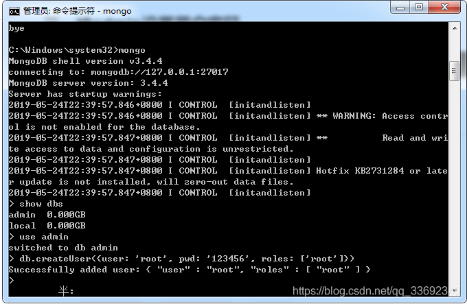 修改MongoDB集群管理员账号密码 mongodb如何修改密码_User_04