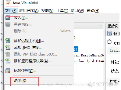 win java visualvm 连接 java visualvm使用_java_18