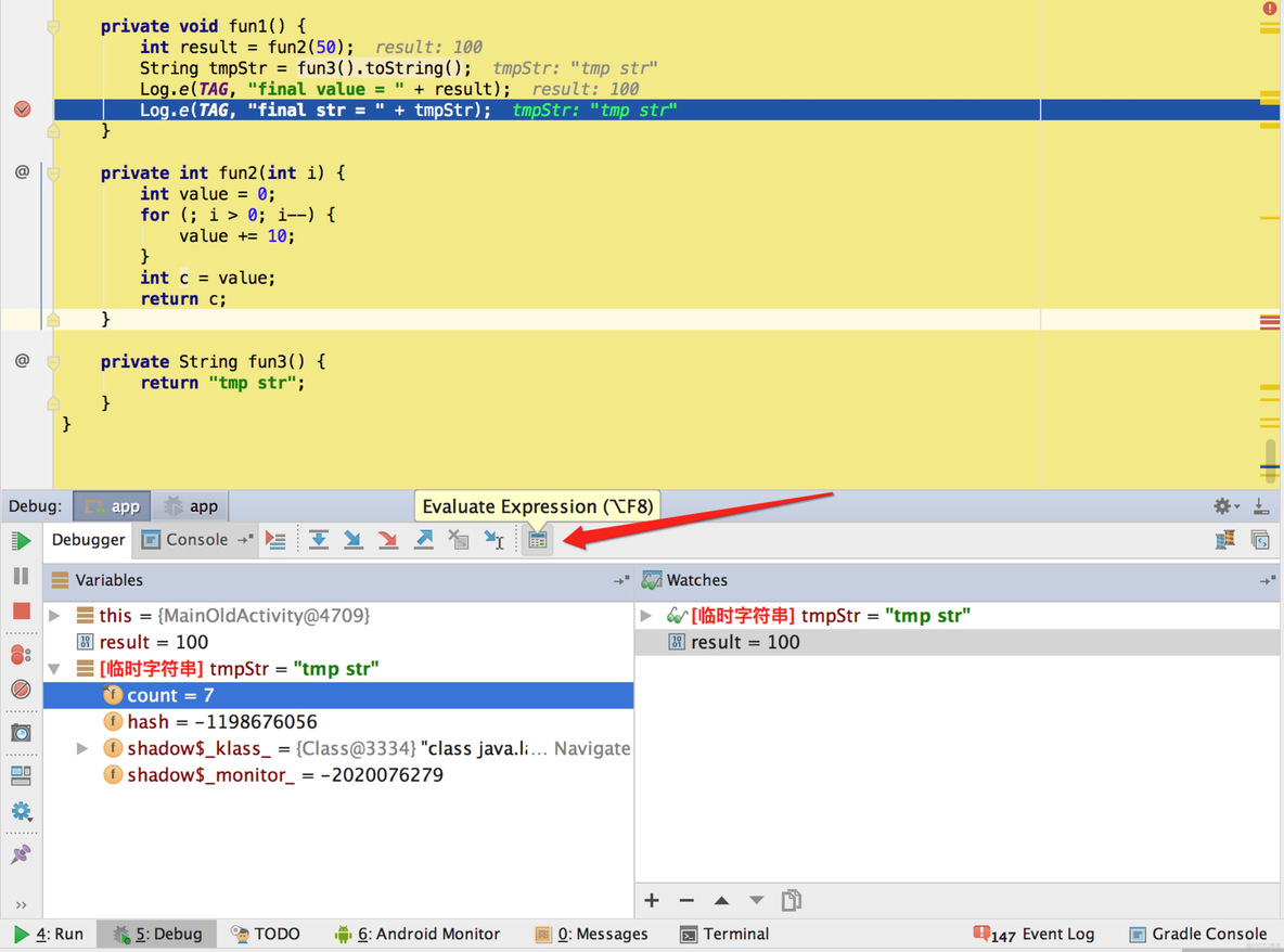 androidstudio run变成debug android studio debug_子方法_18