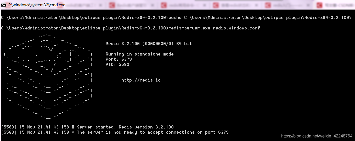 cmd redis 运行命令 redis cmd连接_cmd redis 运行命令_03