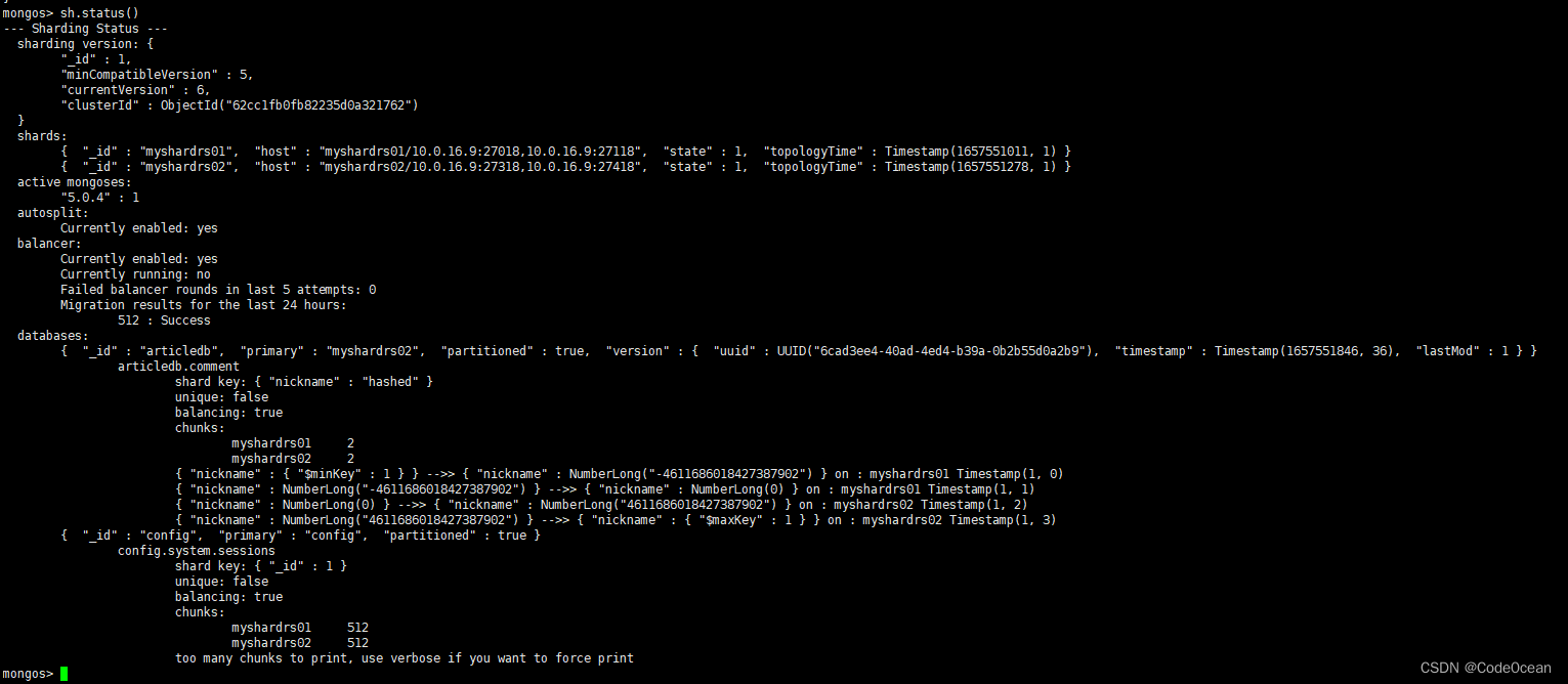 mongodb 分片集合 mongodb分片集群_服务器_35