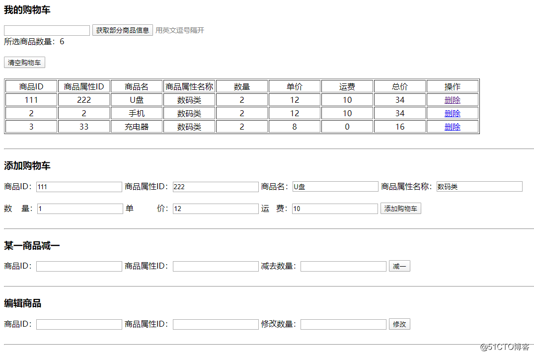 将购物车数据填入redis 购物车redis实现_Redis