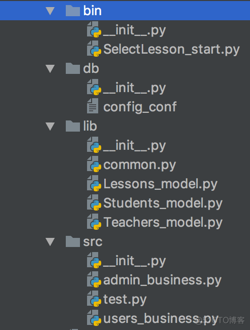 python做课程表 python编写学生选课表_业务逻辑