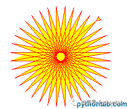 python用海龟画圆的代码 python海龟作图圆_Python_05