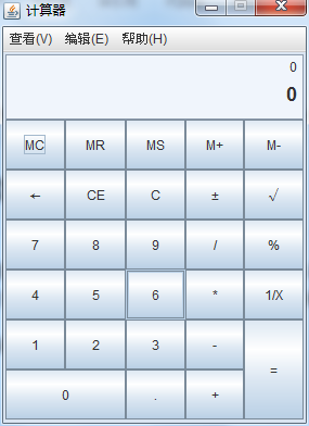javagui界面设计计算器 java图形用户界面计算器_java