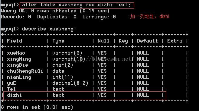 native for mysql操作数据库 mysql操作数据库命令_数据操作_09