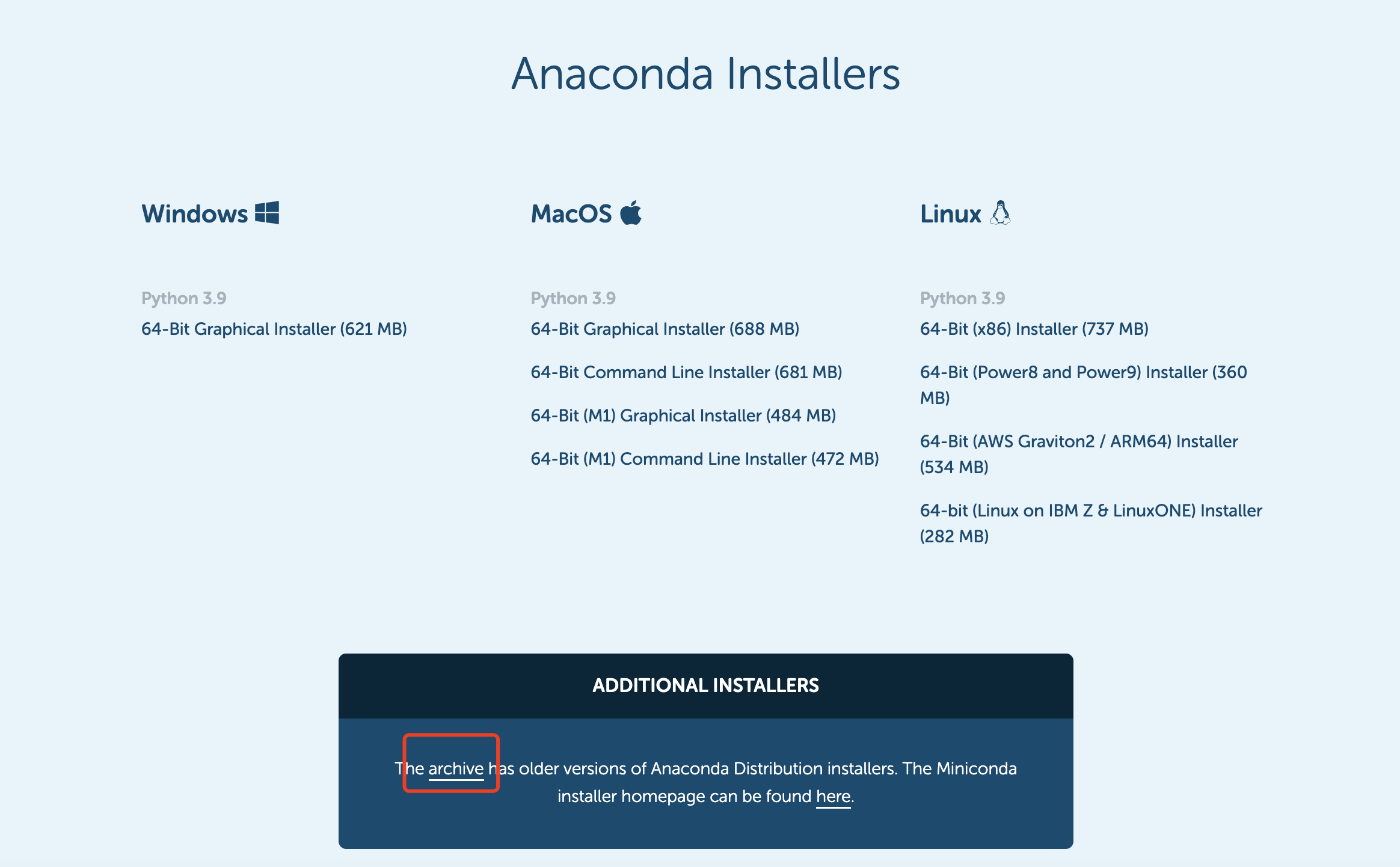 conda安装PyTorch 下载太慢了 conda下载python_Anaconda_03