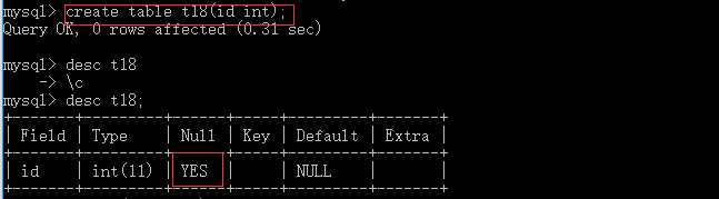 mysql设置字段为null mysql怎么设置为空_mysql