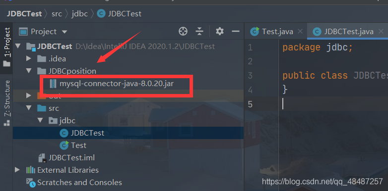 idea java连接mysql数据库 idea连接数据库jdbc_jdbc_07