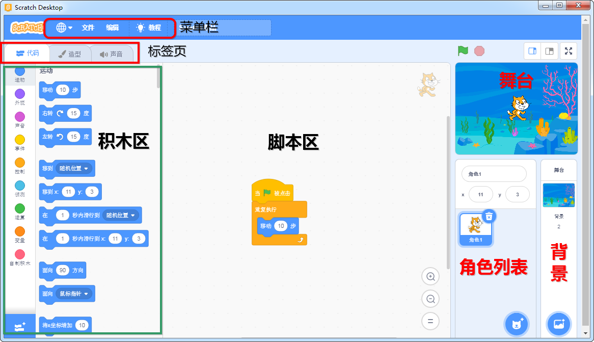 少儿编程scratch和python 少儿编程scratch和编程猫_编程工具