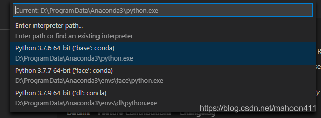 vscode选择python版本 vscode怎么切换python版本_python_22