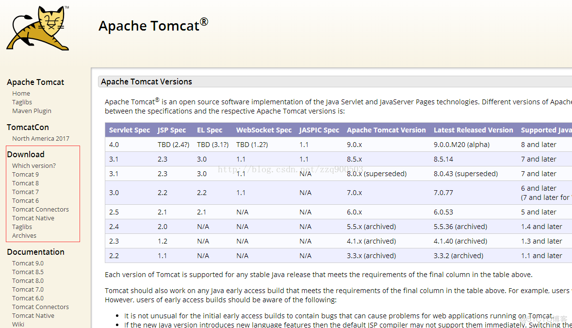 Linux下部署启动Tomcat_下载安装