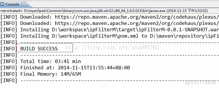 在myeclipse中新建Maven框架的web项目_新建_05