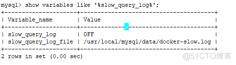 MySQL查询慢日志 mysql慢日志参数_慢查询_02