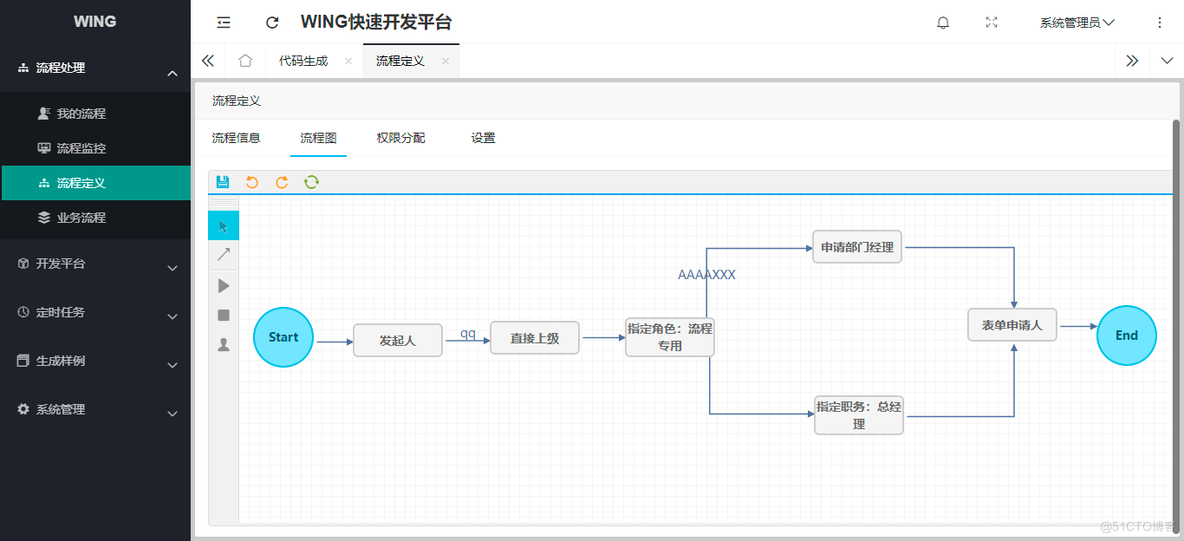 推荐一款好用的后台脚手架-Wing快速开发平台_代码生成_02