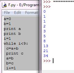 用python求斐波数列的前20项 python求斐波那契数列前10项_用python求斐波数列的前20项