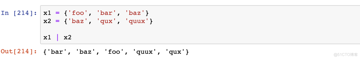 python中set集合的打印 python set集合的特点_大括号_14