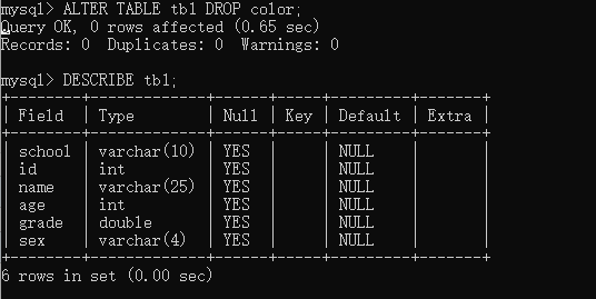 mysql表示小数的数据类型 mysql小数类型建表怎么用_数据库_12