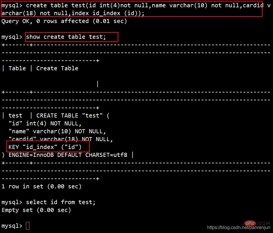 mysql索引查询流程 mysql如何利用索引查询_怎么运用索引查处mysql表中的数据_05