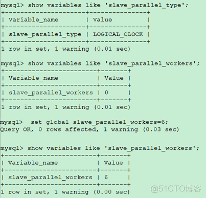 mysql5.7并行复制 mysql并行复制配置_MySQL_03