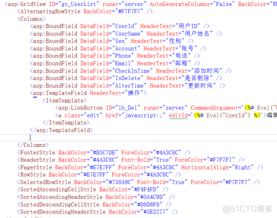 asp.net gridview更新 aspnet中gridview_数据_08