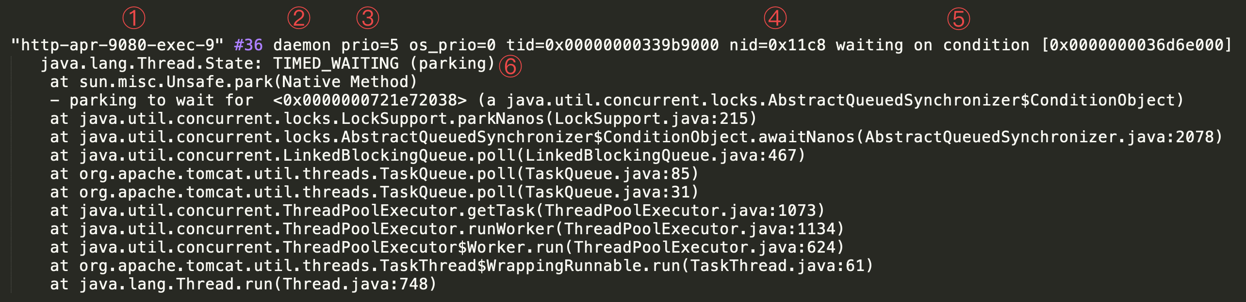 java异常堆栈日志 java 堆栈日志_linux