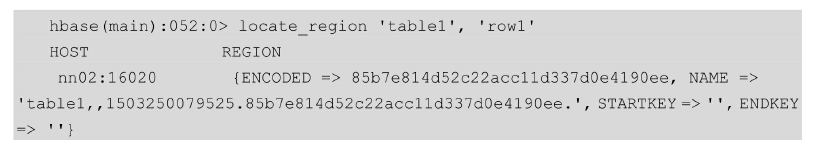 hbase shell过滤器 hbase shell split_表名_52